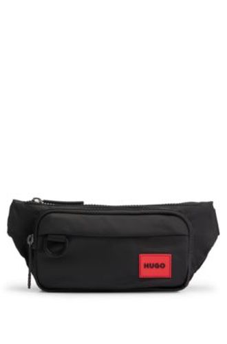 Sac ceinture avec étiquette logotée en gomme - HUGO - Modalova