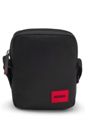 Sac reporter avec étiquette logo caoutchoutée - HUGO - Modalova