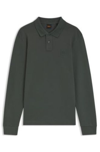 Polo Slim en piqué de coton stretch - Boss - Modalova