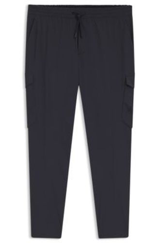 Pantalon fuselé en popeline stretch facile à repasser - Boss - Modalova