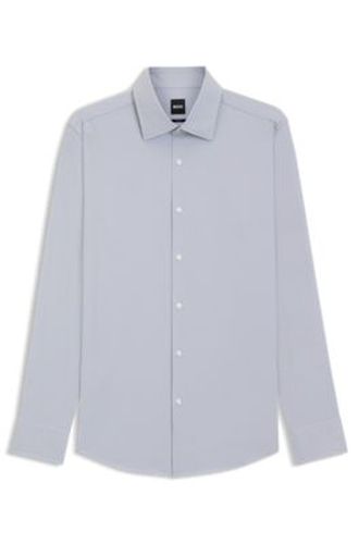 Chemise Slim en twill stretch performant - Boss - Modalova