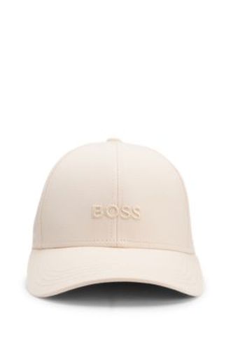 Casquette en twill de coton à logo brodé ton sur ton - Boss - Modalova