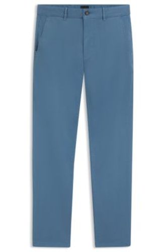 Pantalon Slim en satin stretch surteint - Boss - Modalova