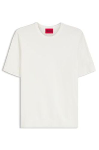 T-shirt Slim en maille - HUGO - Modalova