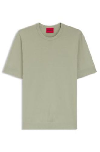T-shirt Slim en maille - HUGO - Modalova
