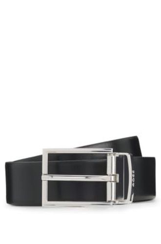 Ceinture réversible en cuir italien à double texture - Boss - Modalova
