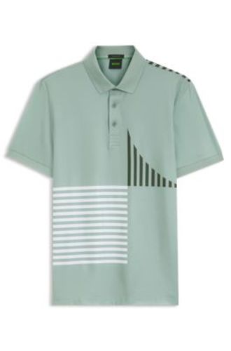 Paddy actif polo en jersey stretch à imprimé numérique - Boss - Modalova