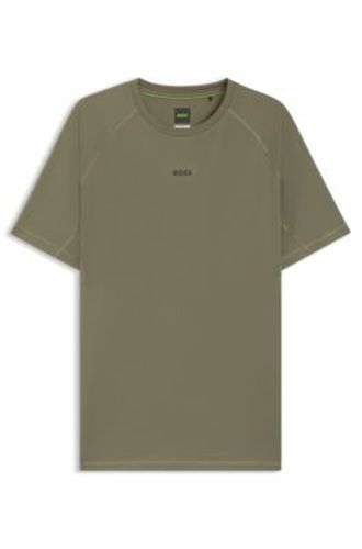 Active T-shirt Slim au design dynamique avec détails réfléchissants - Boss - Modalova