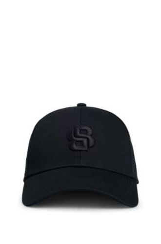 Casquette en twill de coton avec monogramme Double B brodé - Boss - Modalova