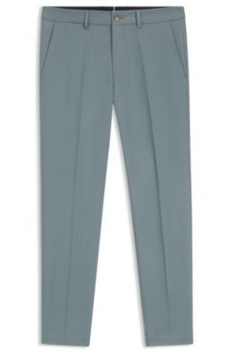 Pantalon Slim Fit en coton, soie et stretch - Boss - Modalova