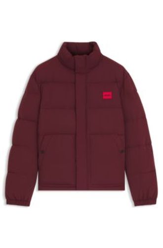 Veste matelassée déperlante avec patch logo - HUGO - Modalova