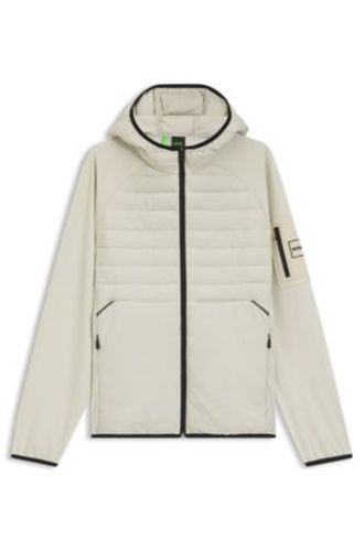 Veste déperlante avec poche zippée sur une manche - Boss - Modalova