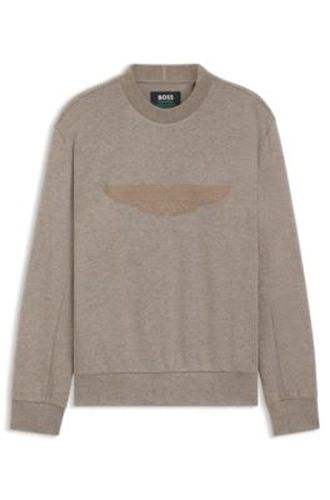 Sweat x ASTON MARTIN avec détail aile - Boss - Modalova