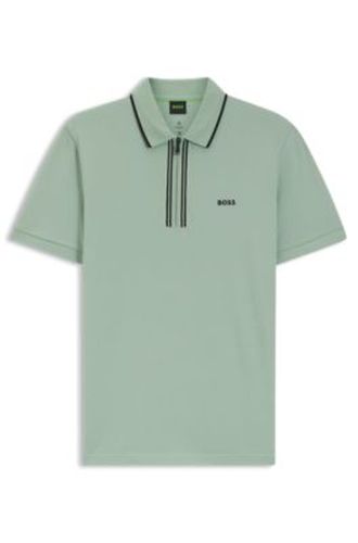 Active Polo Slim en coton stretch aux propriétés d’évacuation de l’humidité - Boss - Modalova
