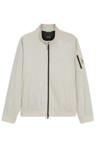 Blouson déperlant avec double passepoil - Boss - Modalova