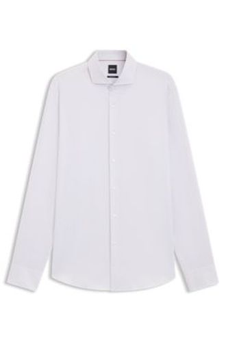 Chemise Regular en coton italien structuré - Boss - Modalova