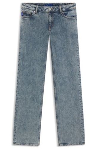 Jean Bootcut en denim stretch bleu - HUGO - Modalova