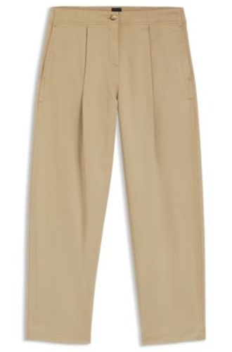 Chino Loose en twill de coton stretch - Boss - Modalova