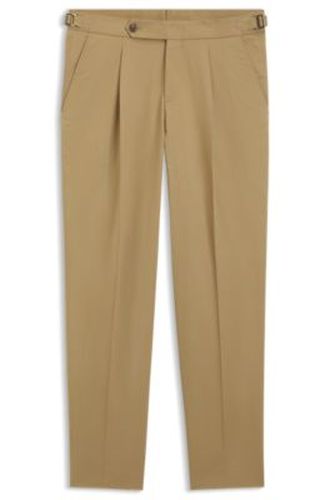 Pantalon Tapered en coton stretch - Boss - Modalova
