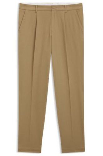 Pantalon Regular en twill de coton stretch - Boss - Modalova