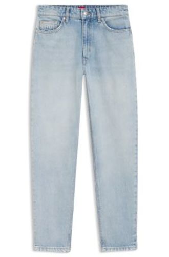 Jean mom fit en denim bleu - HUGO - Modalova
