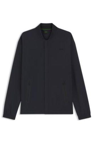 Sweat structuré à texture gaufrée avec zips encadrés - Boss - Modalova