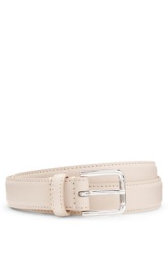 Ceinture en cuir italien avec boucle à ardillon - Boss - Modalova