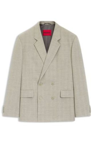 Veste à coupe moderne avec tissage à chevrons - HUGO - Modalova