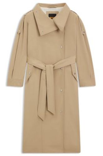 Trench déperlant en coupe oversized - Boss - Modalova