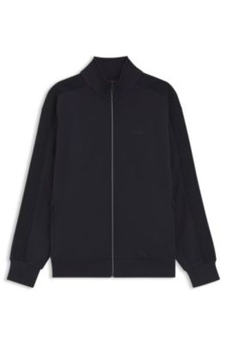 Sweat Regular avec ruban en jacquard ton sur ton - Boss - Modalova