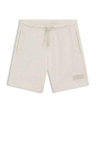 Short Relaxed en molleton de coton - Boss - Modalova