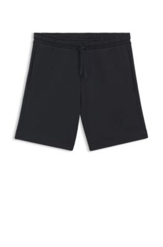Short Relaxed en molleton de coton - Boss - Modalova
