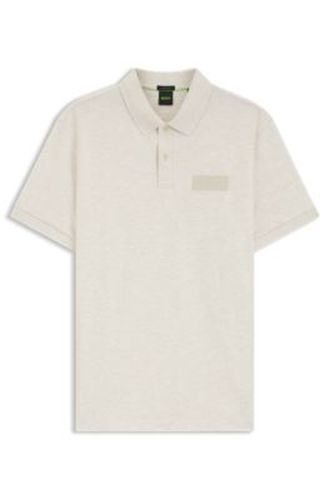 Polo Paddy avec écusson logo structuré - Boss - Modalova