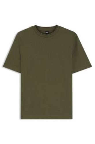 T-shirt Regular en coton stretch mélangé - Boss - Modalova