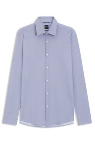 Chemise Slim imprimée en tissu stretch performant - Boss - Modalova