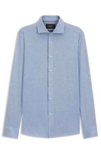 Chemise Slim en soie et coton - Boss - Modalova