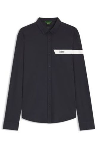 Chemise Regular en jersey de coton - Boss - Modalova