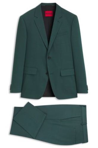 Costume deux pièces Slim en twill stretch performant - HUGO - Modalova