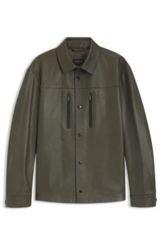 Chemise Regular en cuir nappa Porsche x - Boss - Modalova