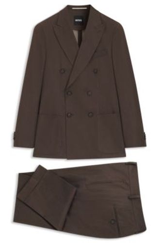 Costume deux pièces Slim Fit en coton stretch - Boss - Modalova