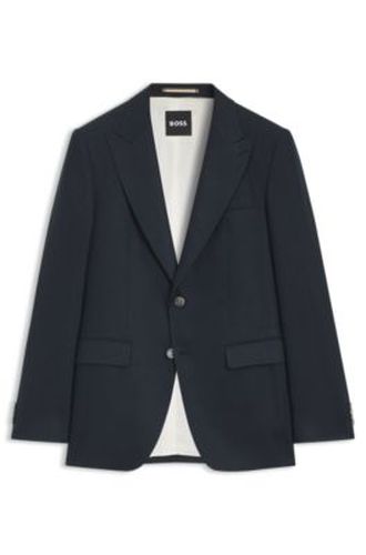 Veste Slim Fit en twill de lin - Boss - Modalova