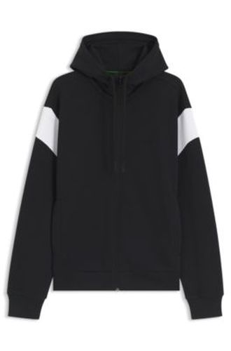 Sweat zippé Regular en piqué spacer - Boss - Modalova