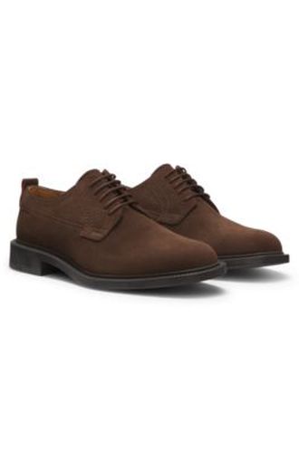 Chaussures derby en cuir suédé - HUGO - Modalova