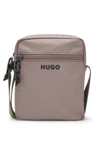 Sac à bandoulière à logo contrastant - HUGO - Modalova