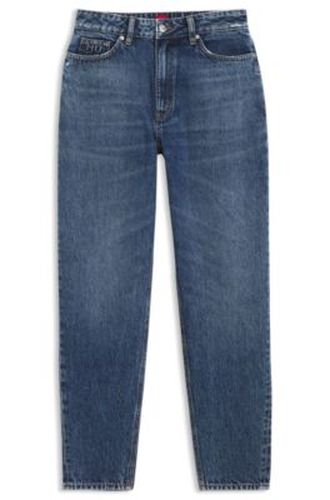Jean Mom en denim bleu - HUGO - Modalova