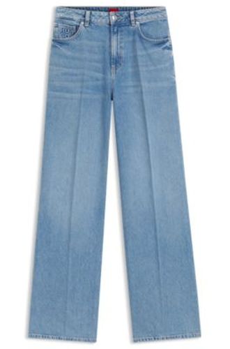 Jean large en denim bleu clair - HUGO - Modalova