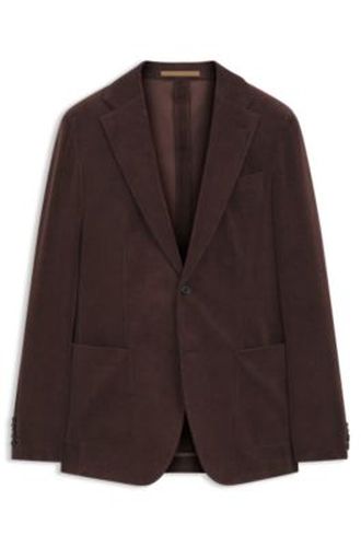 Blazer Slim en velours côtelé stretch - Boss - Modalova