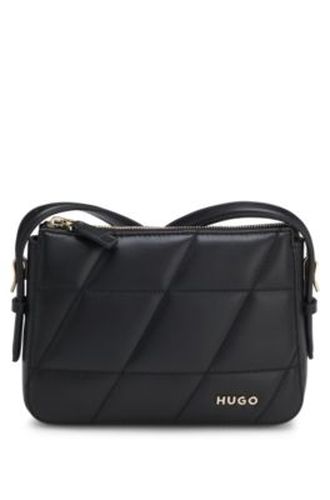 Sac à bandoulière en similicuir matelassé - HUGO - Modalova