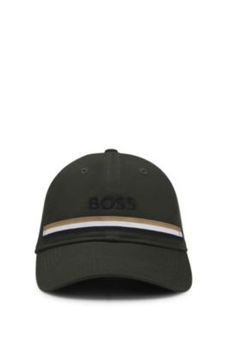 Casquette d’équitation en coton à logo brodé - Boss - Modalova