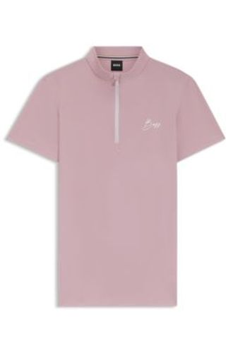 Chemise d’entraînement d’équitation avec logo manuscrit - Boss - Modalova